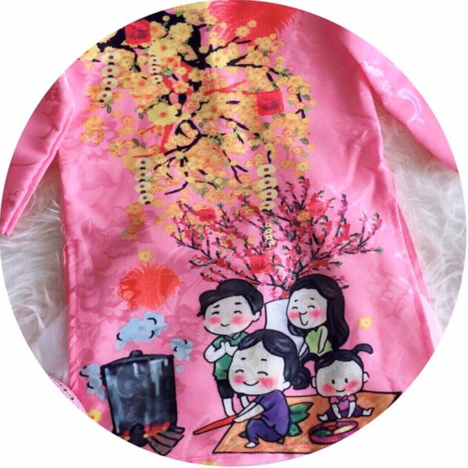 Áo dài Tết và khăn vấn