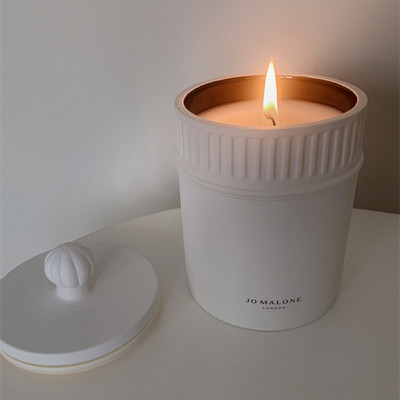 JO MALONE Nến Sứ Màu Trắng 300g Phong Cách Anh Quốc Dùng Trang Trí Nhà Cửa