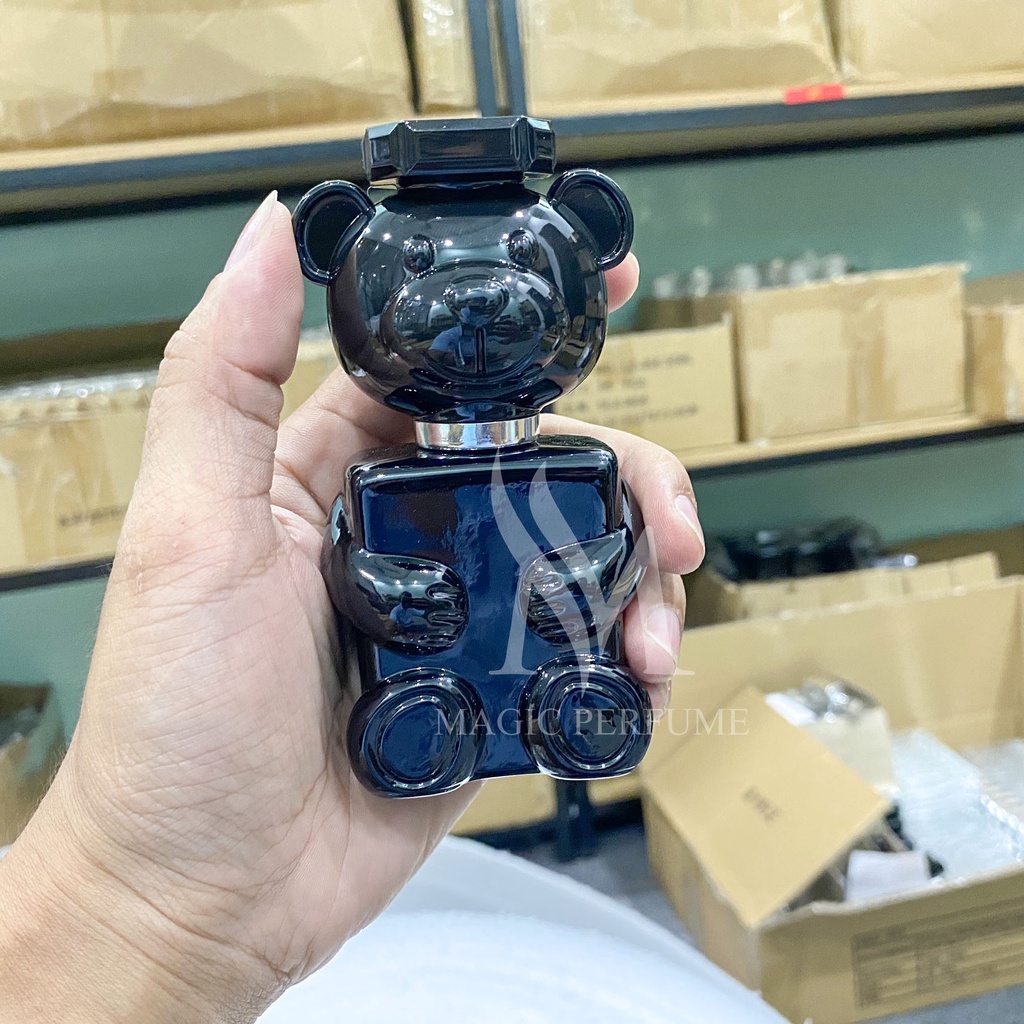 Chai đựng nước hoa thủy tinh cao cấp 30ml kiểu Gấu nhiều màu