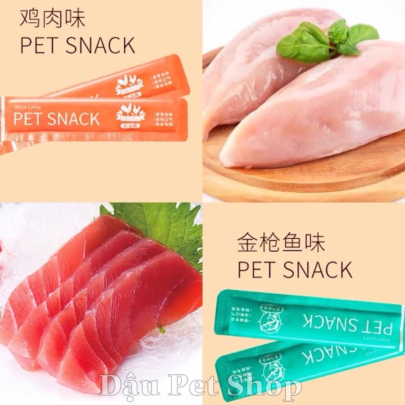 [MỚI] Pet snack nine lives súp thưởng cho mèo