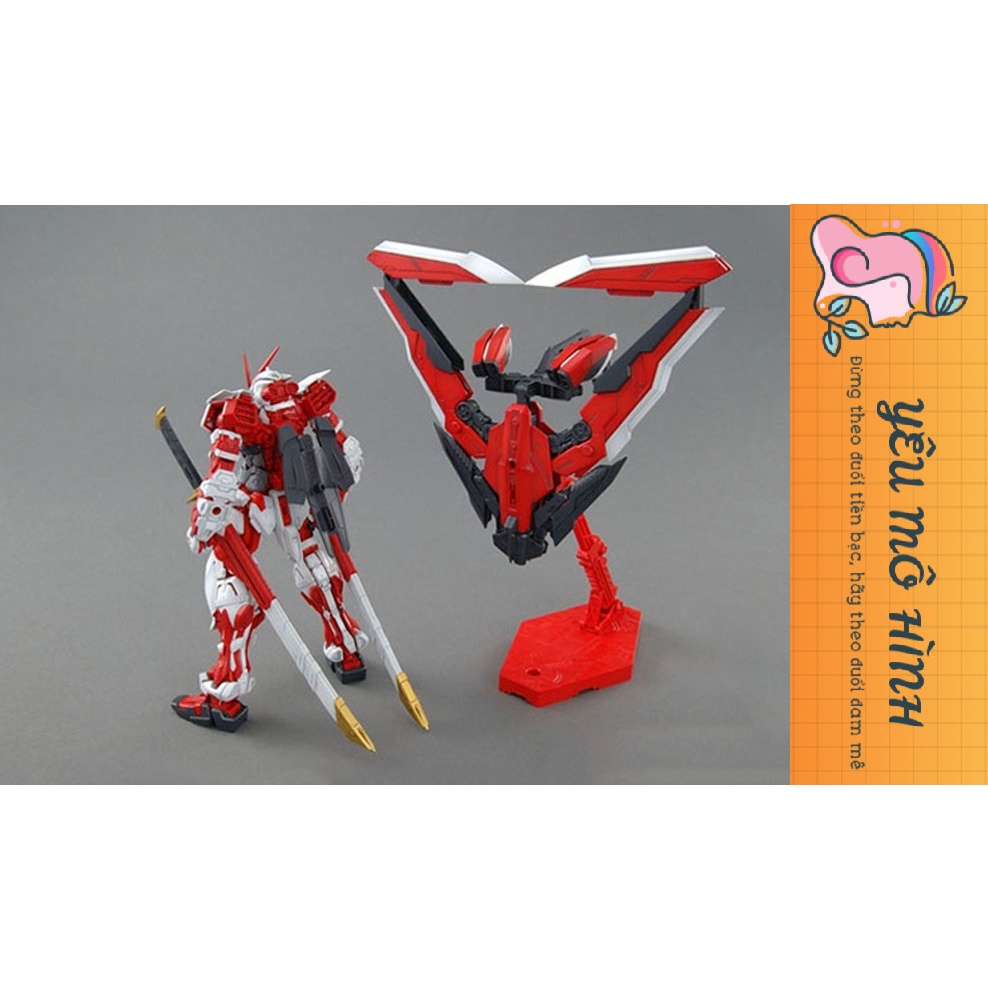 Mô hình Gundam MG Astray Red Frame tặng kèm Base trưng bày và Decal nước