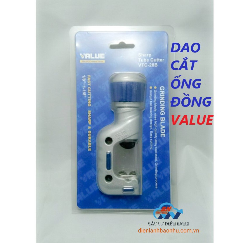 DAO CẮT ỐNG ĐỒNG VALUE VTC - 28B