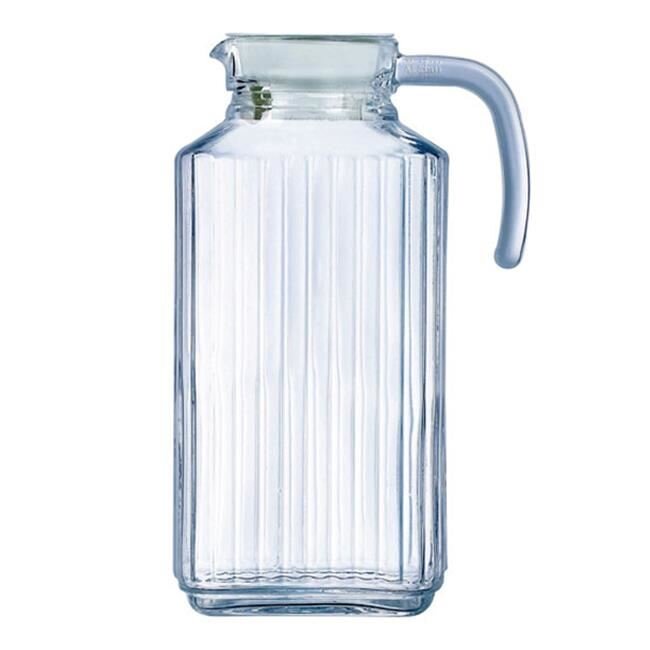 Bình Nước Thuỷ Tinh Luminarc Quadro 1.7L kèm ly xanh quà Ensure