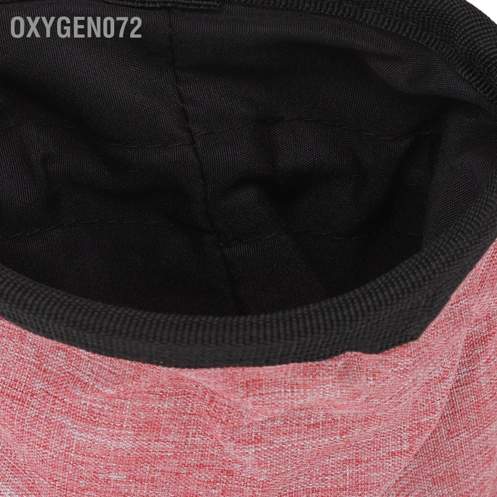 Oxygen072 Oxygen072 Dog Treat Pouch Túi đi bộ có thể thu gọn dành cho chó phân phối túi Poop tích hợp để dạo ngoài trời