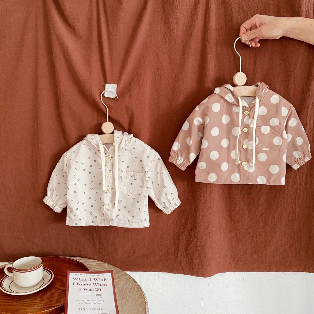 Spring New Baby Hooded Jacket