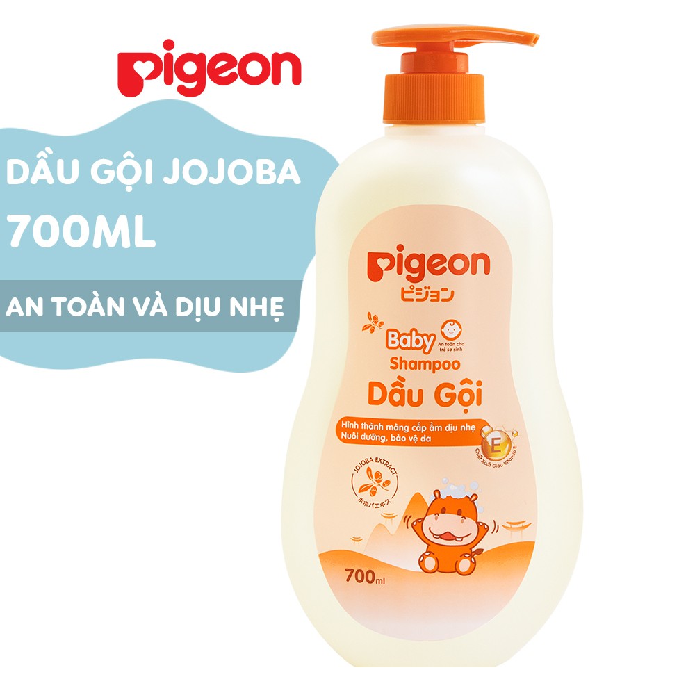 Dầu Gội Dịu Nhẹ Cho Bé Chiết Xuất Jojoba Pigeon 200ml/700ml (MẪU MỚI)