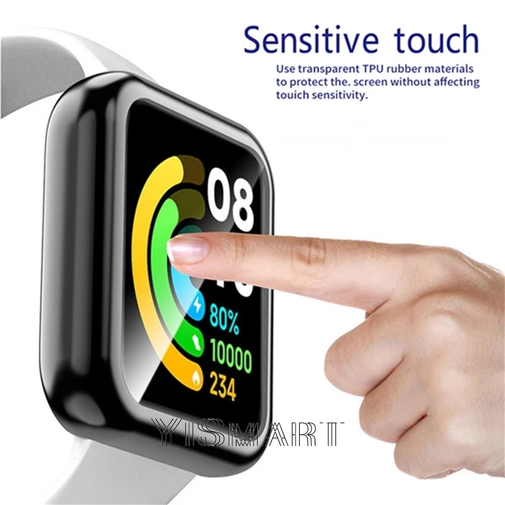 Ốp Bảo Vệ Màn Hình Đồng Hồ Bằng TPU Mềm Trong Suốt Cho Redmi Watch 2 Lite/Redmi Watch 2lite