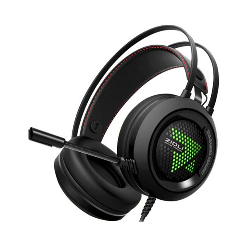 Tai nghe Gaming ZIDLI ZH6 , Led RGB,  Giắc 3.5 Black Có LED - Mới Bảo Hành 12 Tháng Chính Hãng