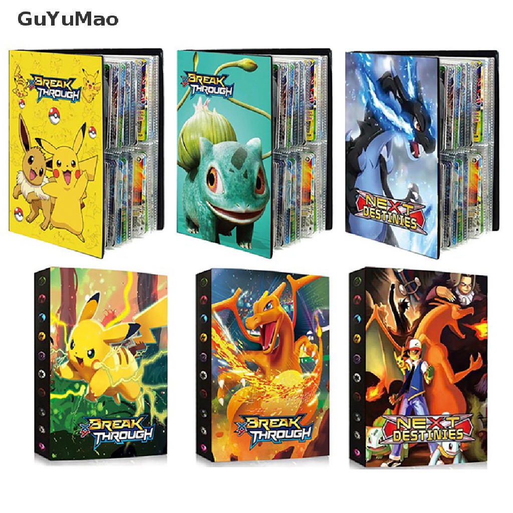 Cuốn Album Sưu Tầm Thẻ Bài Pokemon Hoạt Hình Dành Cho Trẻ Em
