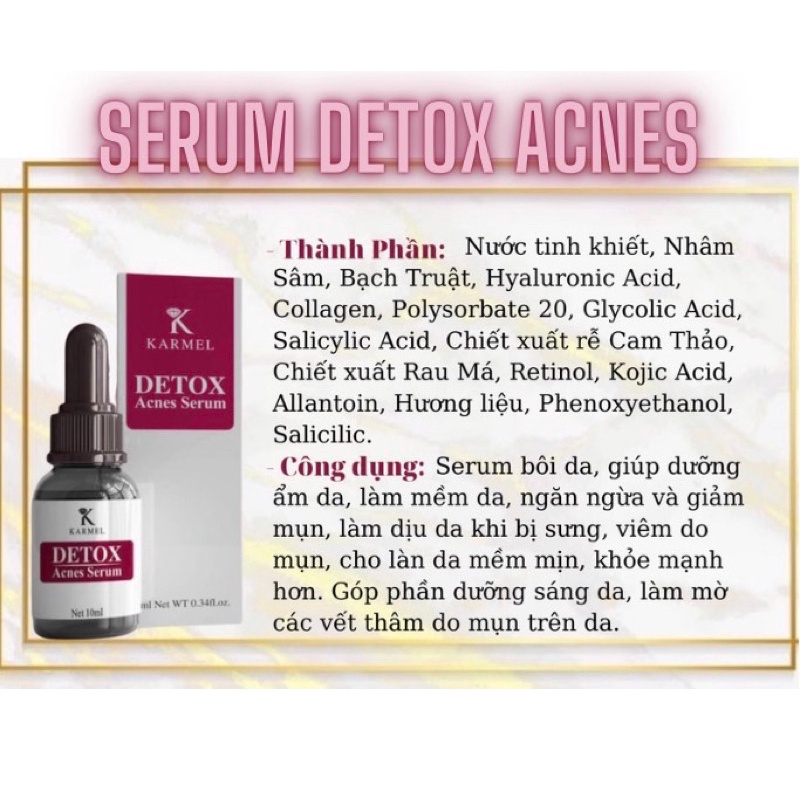 Detox acnes serum