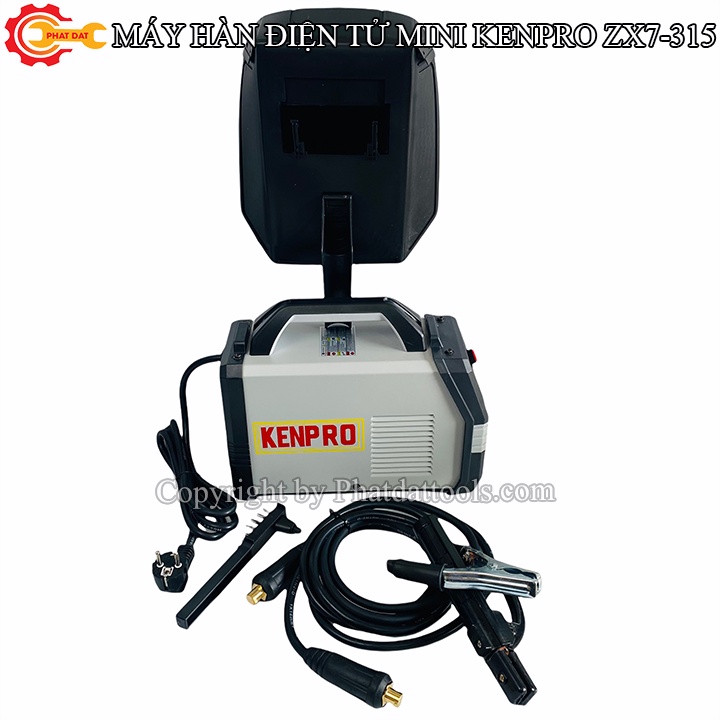 Máy Hàn Điện Tử KENPRO ZX7-315 - Công Nghệ Hàn Biến Tần IGBT inverter - Hàn Que 2.5-4.0mm - Đầy Đủ Phụ Kiện-BH 12 Tháng