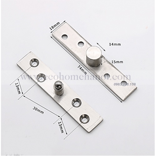 BẢN LỀ CỐI XOAY 360 ĐỘ- Inox đẹp- Có ảnh thật