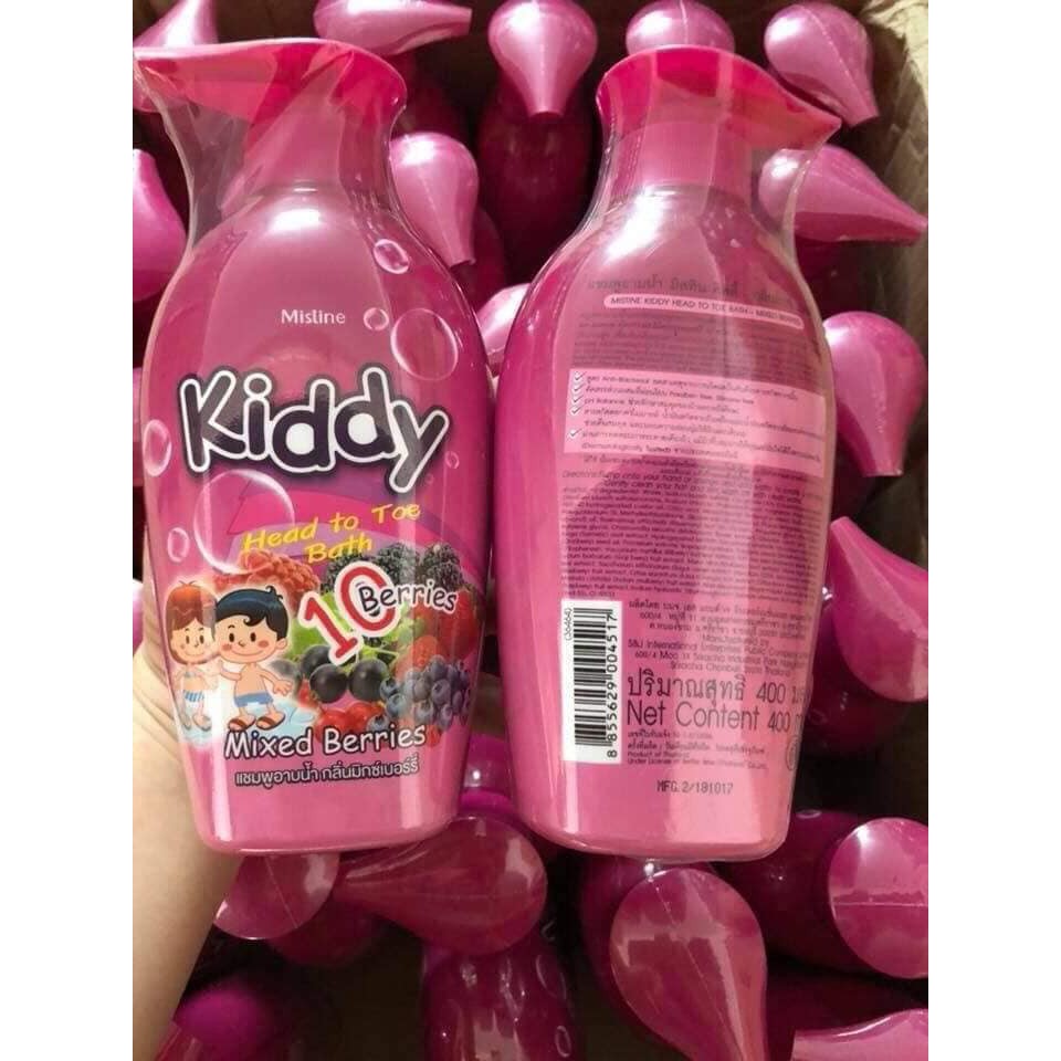 sữa tắm gội kiddy