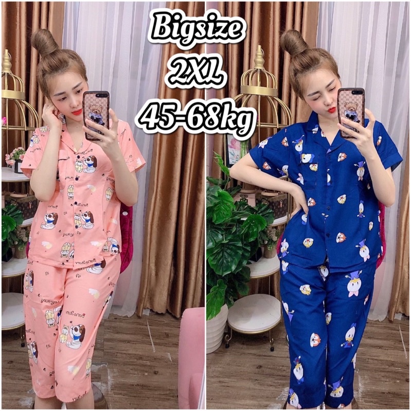 Bộ Pijama Kate Thái - Bộ Lửng | BigBuy360 - bigbuy360.vn