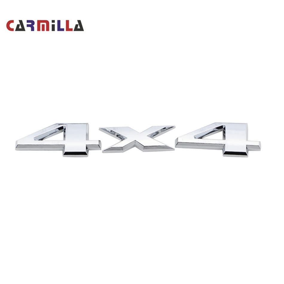 Miếng dán trang trí xe hơi logo 4x4 phổ biến cho Ford Toyota Honda Nissan Perodua Proton