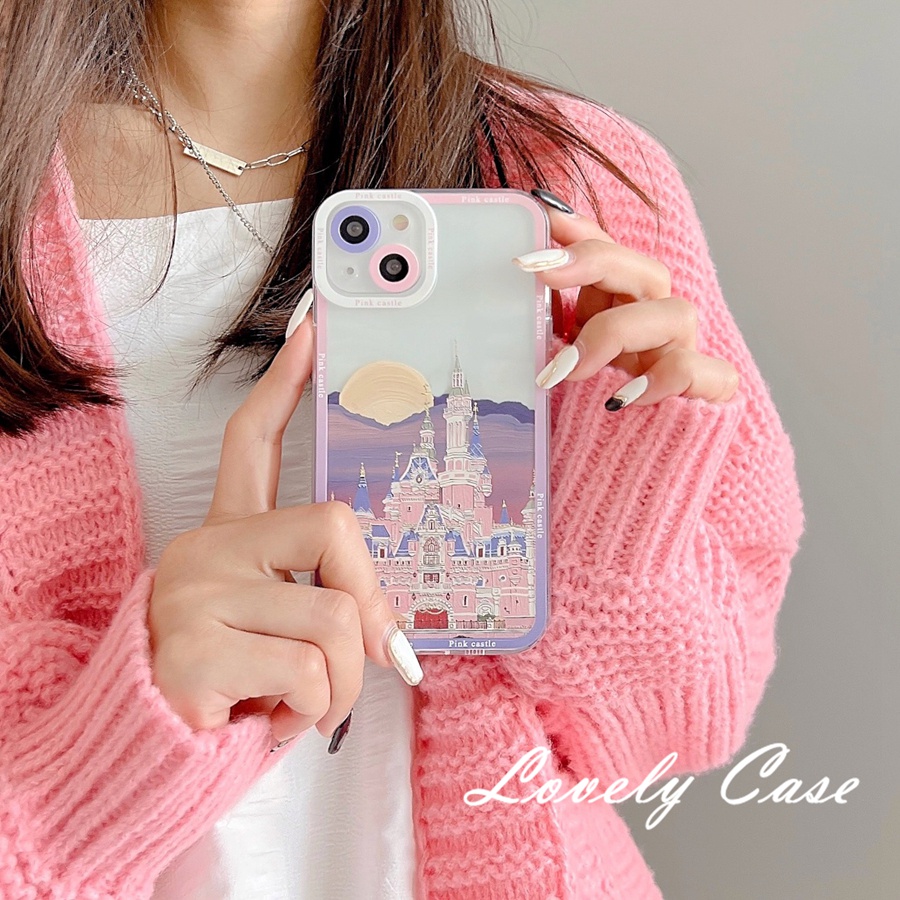 Ốp Điện Thoại Mềm Trong Suốt Họa Tiết Hoạt Hình Cho IPhone 14 13 12 11 Pro Max X XR Xs Max 8 7 6 6s Plus SE 2020