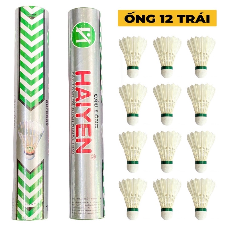 CẦU LÔNG HẢI YẾN ( hộp 6 quả)
