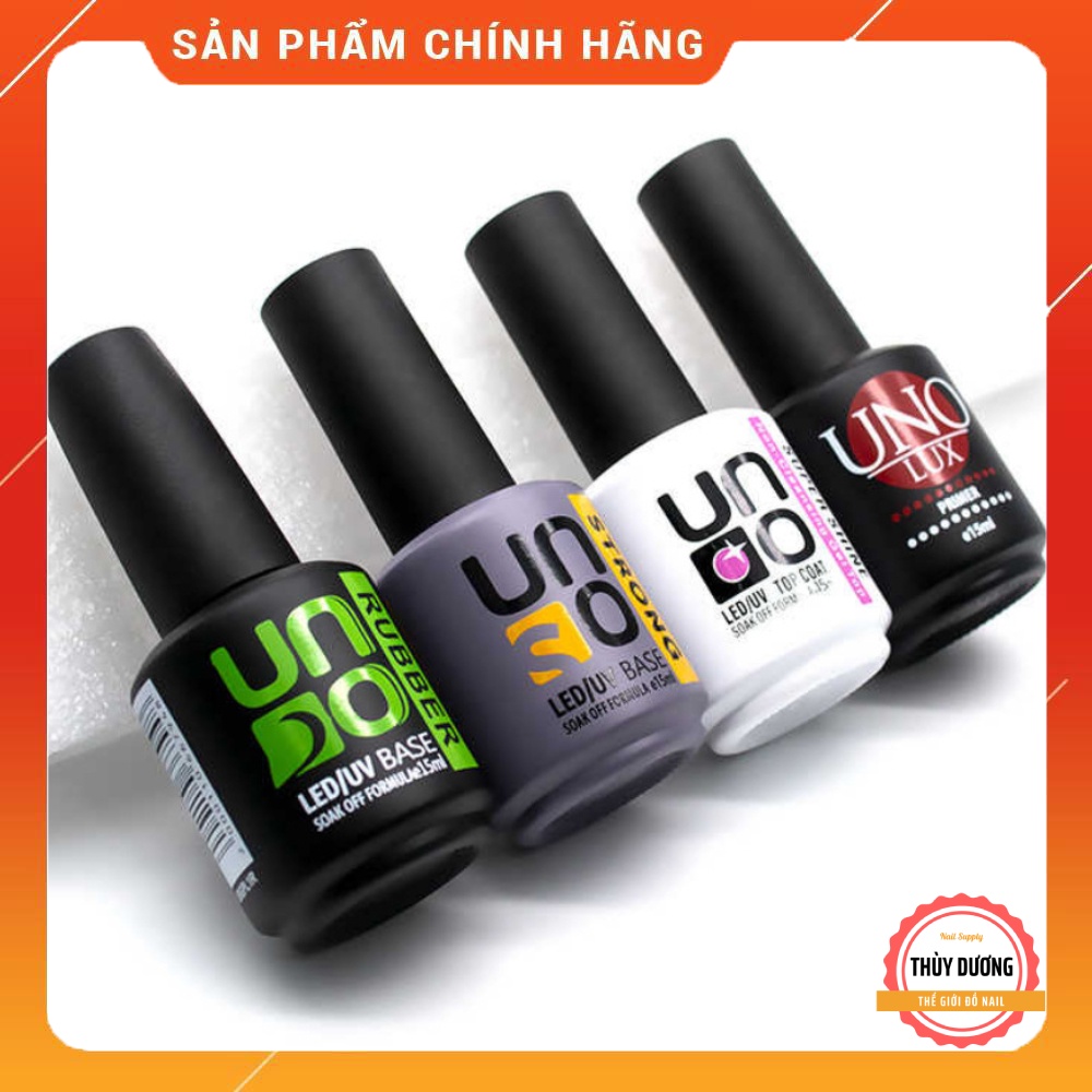 Base, top bóng, lì Uno hàng Nga chính hãng 15ml