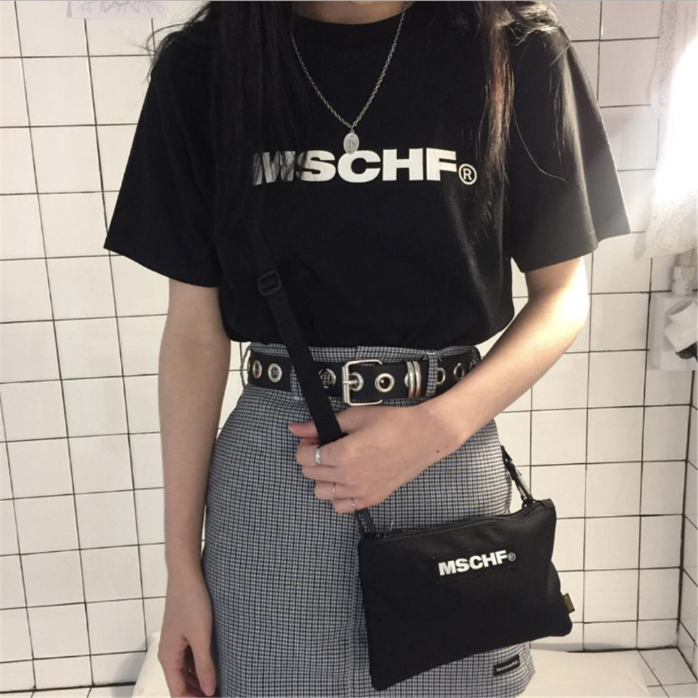 Thắt lưng hai hàng lỗ tròn phong cách hip hop thời trang cho nữ