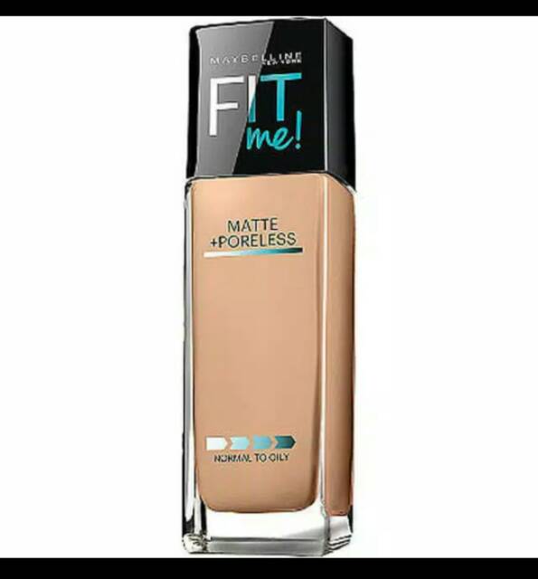 (hàng Mới Về) Kem Nền Dạng Lỏng Maybelline Fit Me + Che Phủ Lỗ Chân Lông Màu Nude Tự Nhiên 220 128