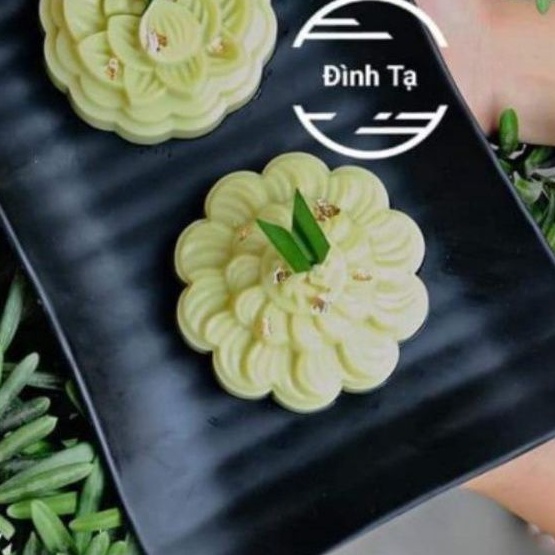 Khuôn xôi, rau câu, bánh trung thu hoa xếp tầng 9cm khuôn liền/kèm ảnh thật