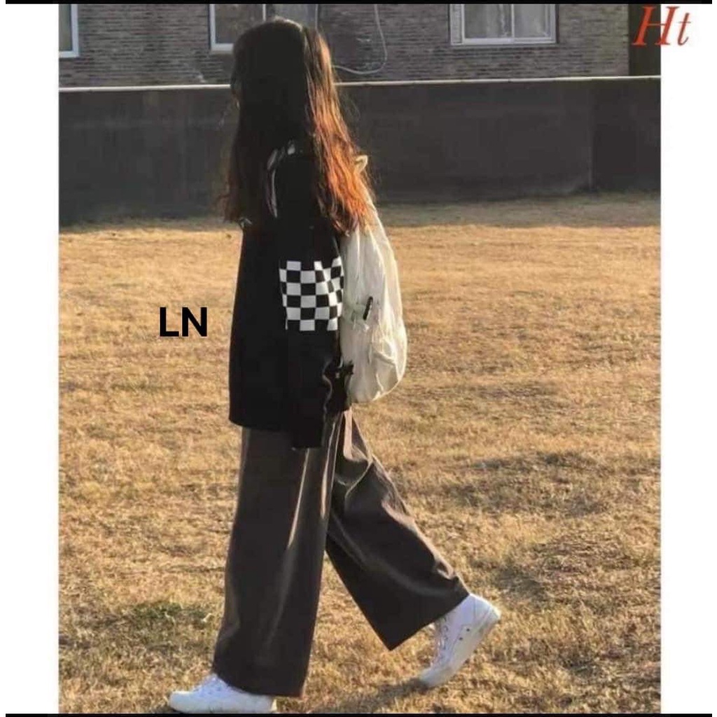 Áo khoác tay kẻ chất nỉ cotton form thụng tay bồng mũ 02 lớp xịn sò 7L0N