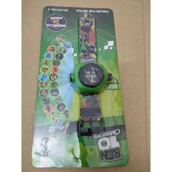 Đồ chơi đồng hồ ben ten chiếu hình 3D