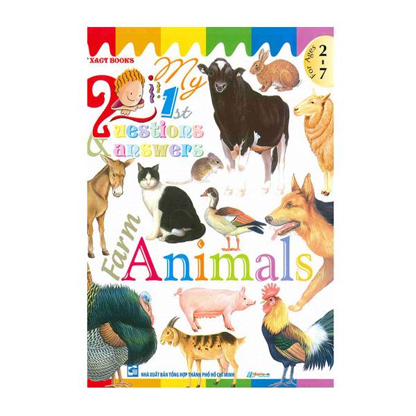 Sách - My First Questions & Answers - Farm Animals - 8935072923204