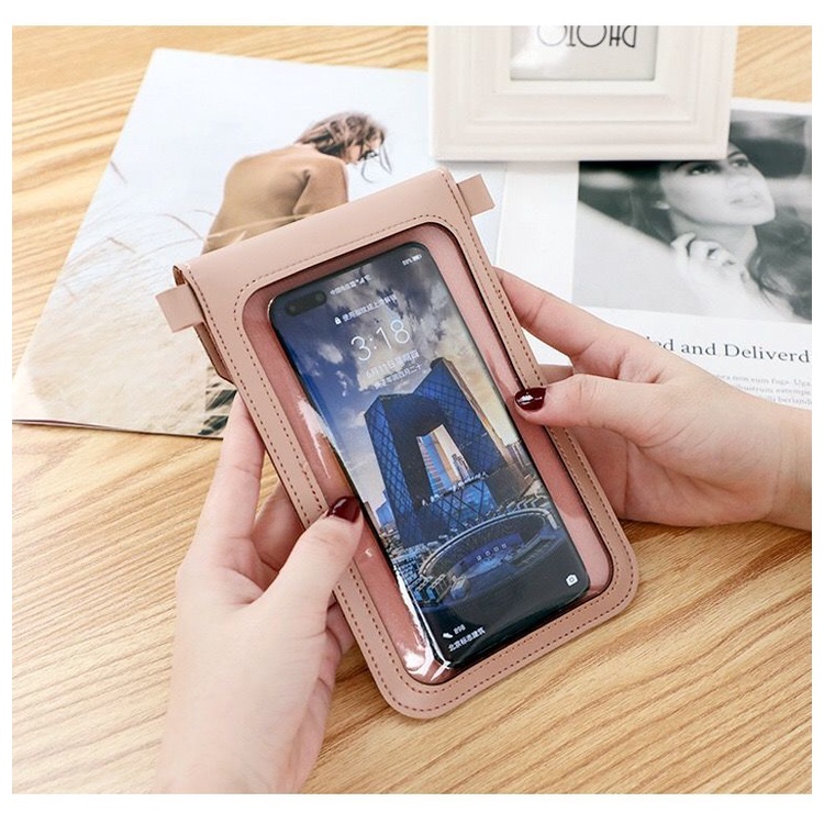 Túi Đeo Chéo Đựng Điện Thoại Họa Tiết Hoa Cúc Nhỏ Xinh Phong Cách Hàn Quốc Dễ Thương Cho Nữ