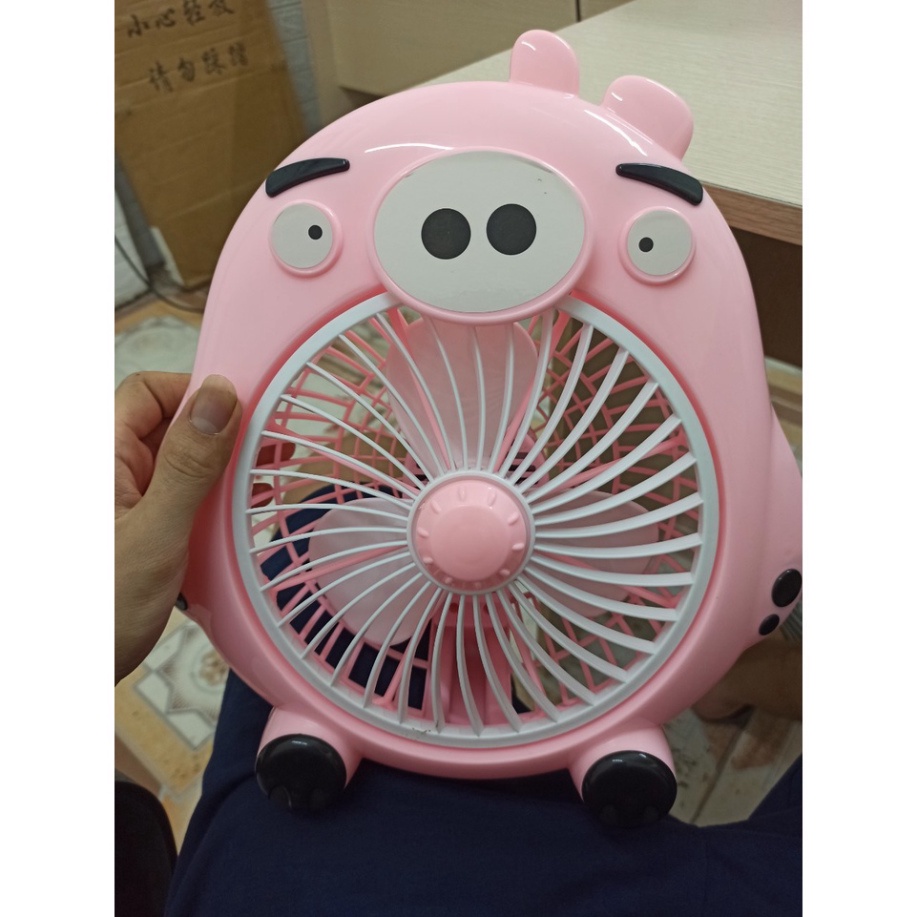 Quạt Hình Thú Để Bàn Hình Dáng Dễ Thương Phù Hợp Cho Dân Văn Phòng