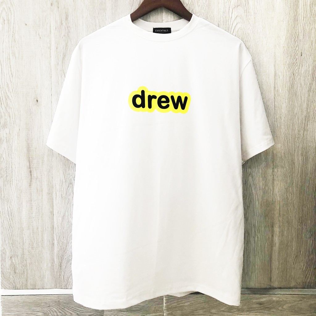 áo thun nam nữ DREW version2, áo thun tay lỡ nam nữ unisex , Dricco_offcial