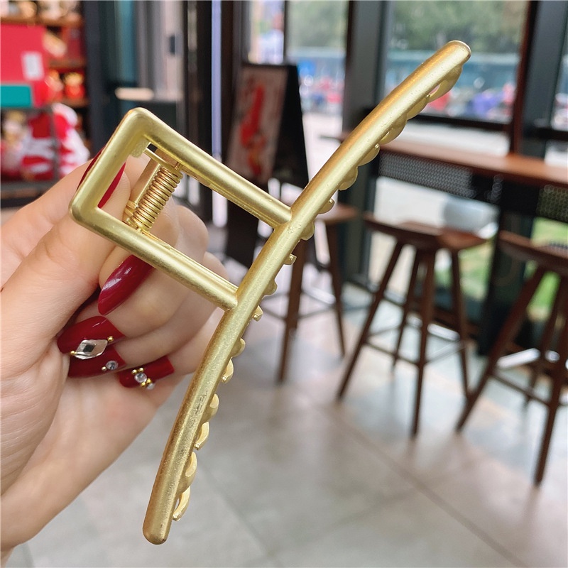 Kẹp tóc kim loại càng cua mạ vàng bền đẹp siêu cứng nhiều kiểu dáng KEP05 TOBI STORE