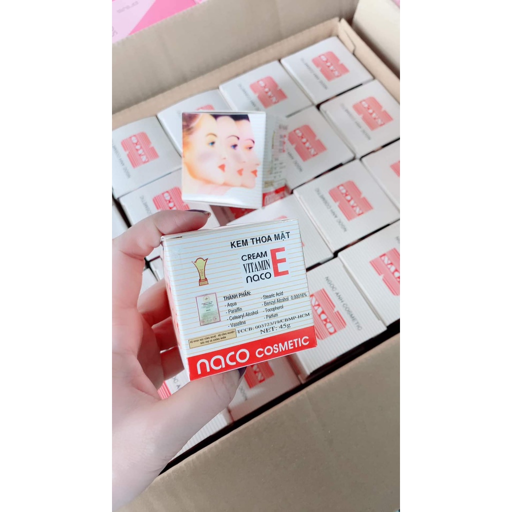 Kem dưỡng nẻ vitamin E naco 45g