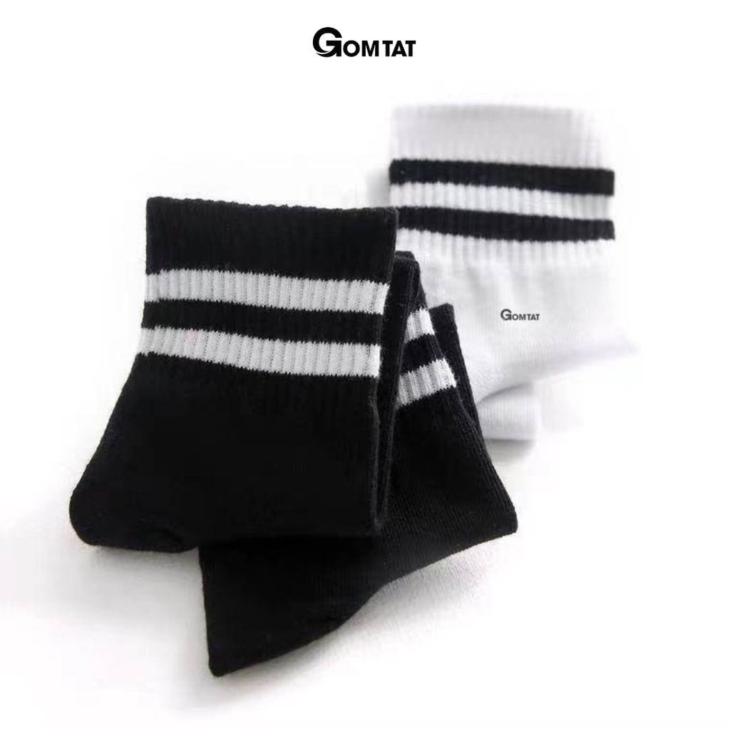 Tất cổ thấp nam nữ hàn quốc, vớ cổ ngắn unisex chất liệu cotton hút ẩm thoáng khí khử mùi -NGAN-2SOC-201-1DOI