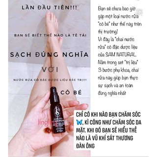 Xịt vùng kín Mộc Linh SamNatural