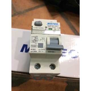Cb cầu dao chống giật 2p 32a 40a 50a 63a motec