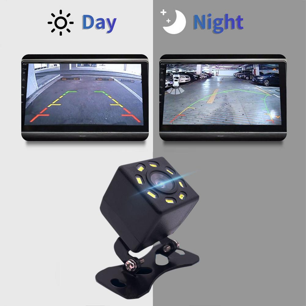 Camera Sau Xe Hơi 8 Đèn LED Quay 170 Độ Hỗ Trợ Quay Ban Đêm | BigBuy360 - bigbuy360.vn