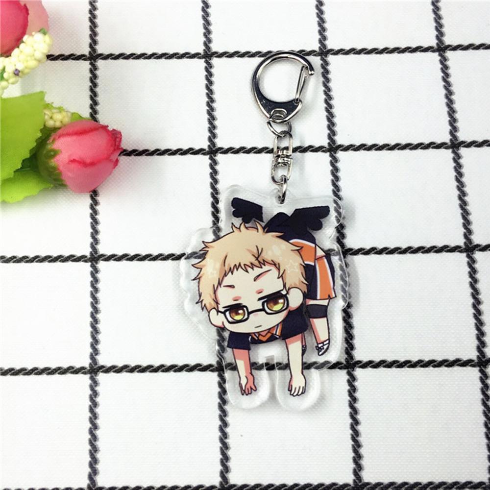 LANFY !!! Móc Khóa Xe Hơi Kozume Kenma Tobio Kageyama Hoạt Hình