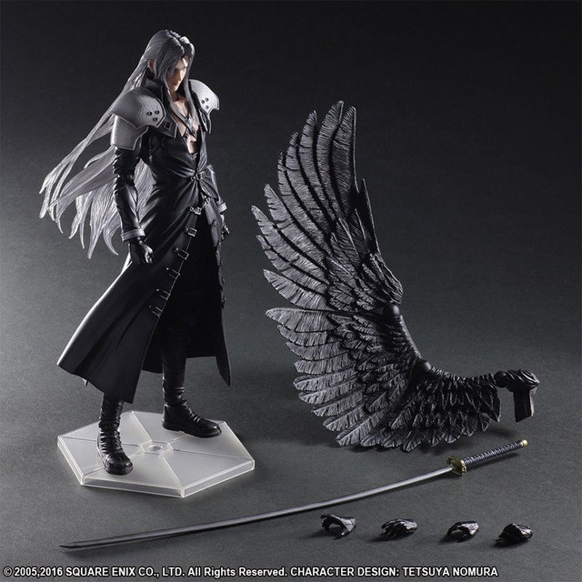 Mô hình Sephiroth game Final Fantasy Play Arts Kai PAK
