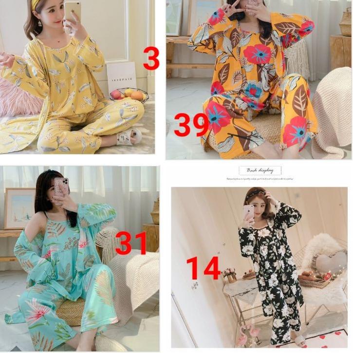 (__071) Áo Choàng Kimono Bằng PP In Hoa Chất Liệu Spandex! | BigBuy360 - bigbuy360.vn