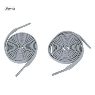 Set 2 dây giày bằng nhựa 52.4" màu xám