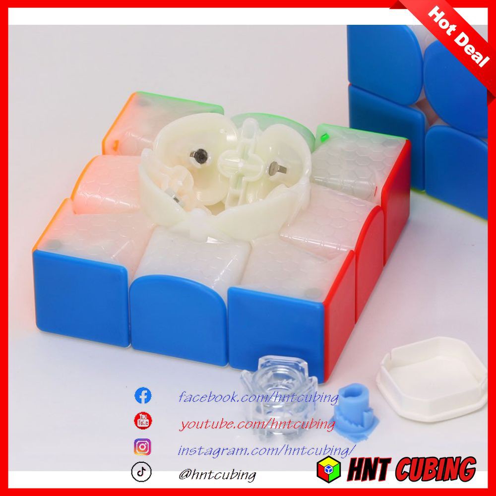 Rubik 3x3 Cao Cấp Gan 11 M Duo (Hệ thống Nam châm trong Core và Corner) | HNT Cubing