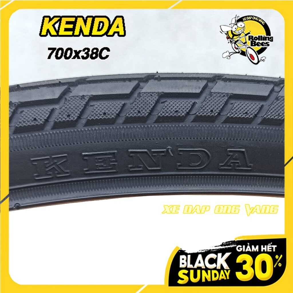Vỏ Lốp, Săm Ruột Xe Đạp KENDA 700x38C - 38-622