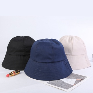 Nón Bucket chóp tròn vành cụp - N158