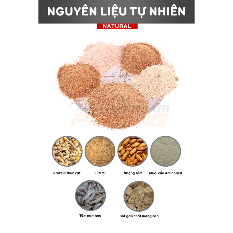Rô Phi HUA 350g mồi chuyên rô phi được phân phối bởi việt nam fishing