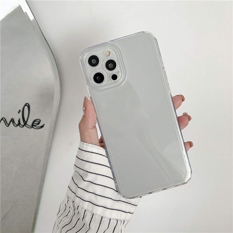 Ốp lưng iphone viền trong cạnh vuông bảo vệ cam 6/6s/6plus/6splus/7plus/8plus/x/xsmax/11/11promax/12/12pro/12promax/13