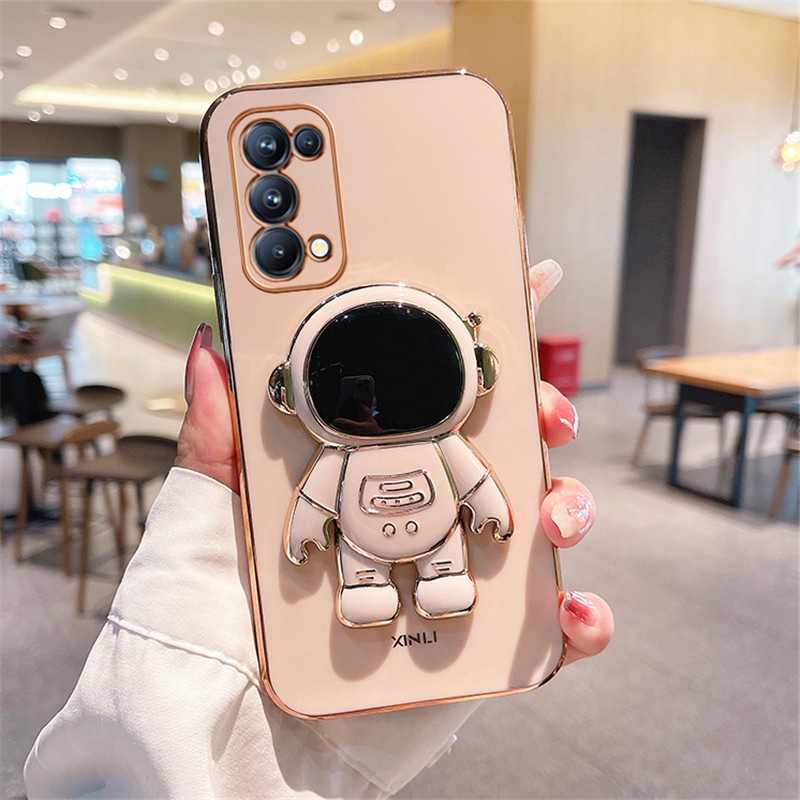 Ốp Điện Thoại Hình Phi Hành Gia 3D Thời Trang Cho Samsung Galaxy A51 A71 A50 A70 A50S A30S A10 A10s A20 A30 A7 2018 A750