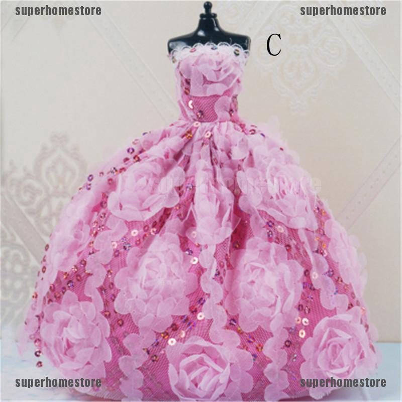 Đầm Đồ Chơi Búp Bê Công Chúa