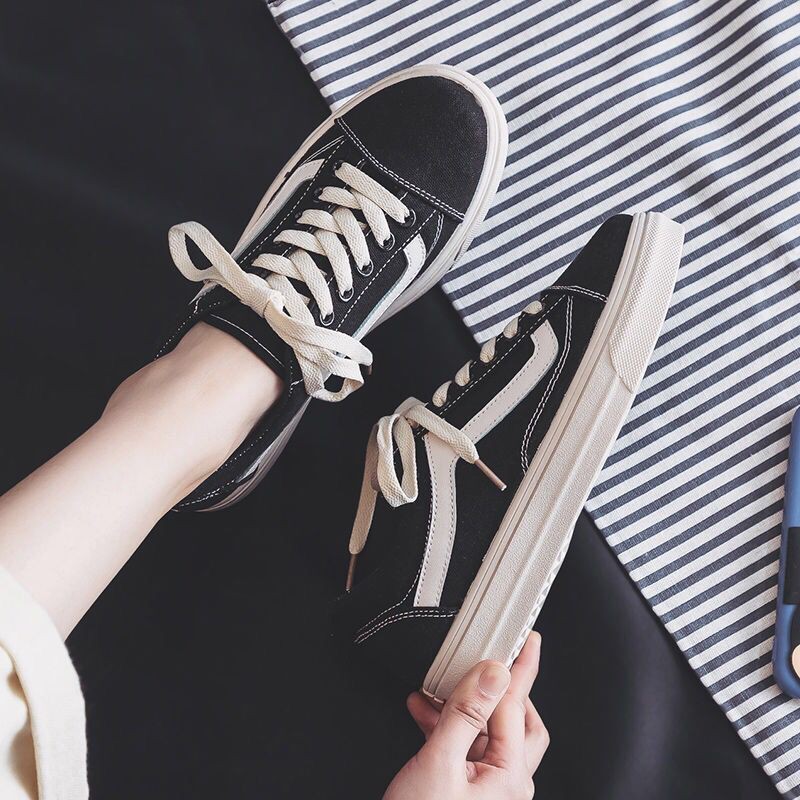 Giày Thể Thao Vải Canvas VANS Thời Trang Năng Động Cho Nữ