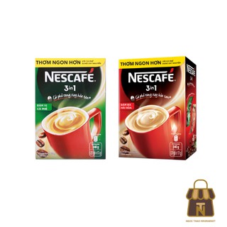 Cà Phê Hòa Tan Đậm Đà Nescafe - Hộp 20 Gói x 17g